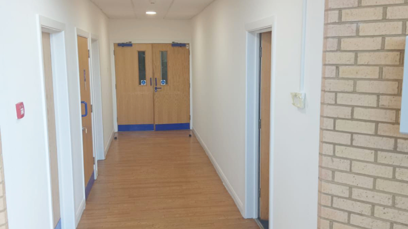 Commercial Painting - Public Services - SAS Decorators